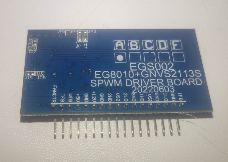 ماژول اینورتر تبدیل برق DC به AC تمام سینوسی خالص EGS002